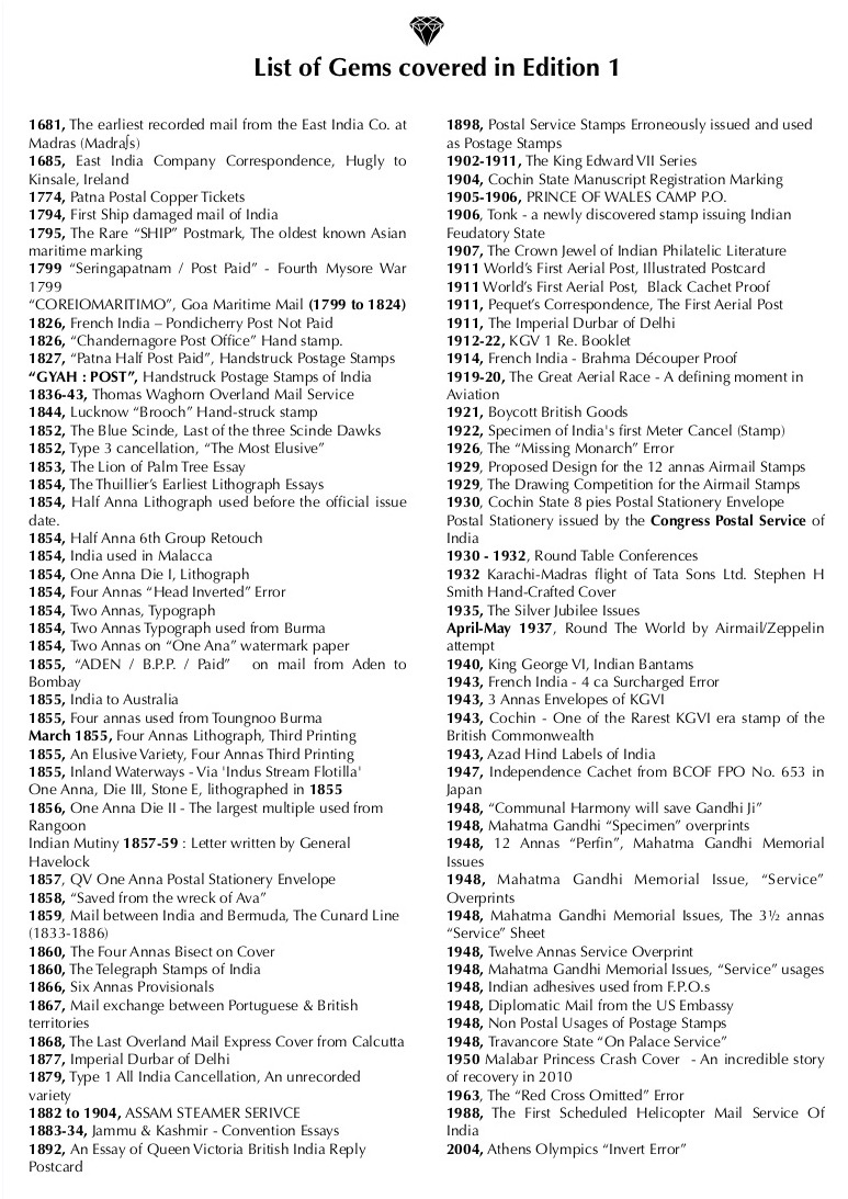 Fine Indian Philately